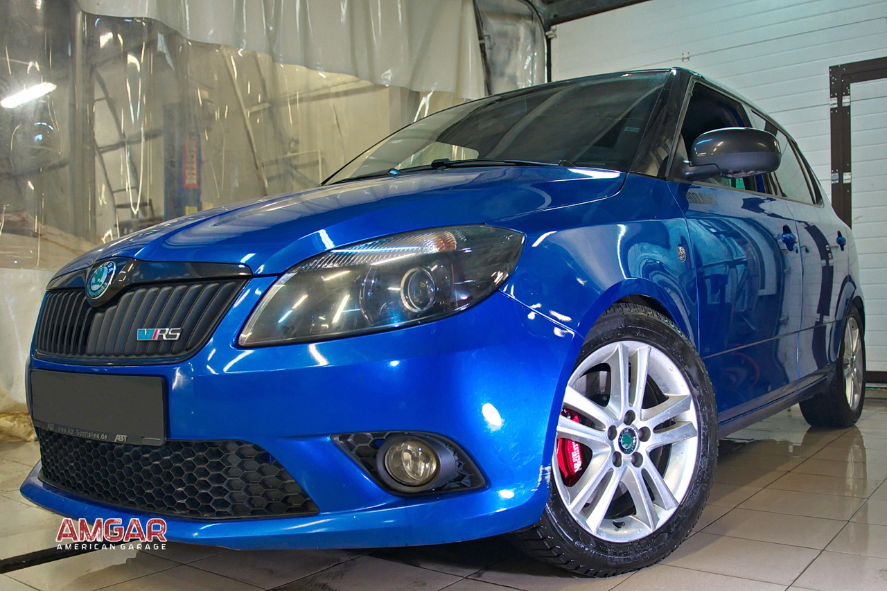 Skoda Fabia RS. Тормозная система HP-Brakes 304х26mm 6pot. | Тормозные  системы HPB