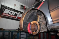 Skoda Octavia RS BARRACUDA_1_замена тормозных колодок и роторов. Тормоза HPB