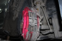 Skoda Octavia RS BARRACUDA_4_замена тормозных колодок и роторов. Тормоза HPB