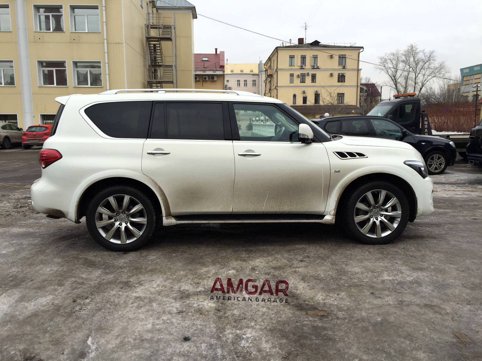 Infiniti qx80 | Тормозные системы HPB