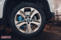 Тормозной кит HP-Brakes на BMW X6. Front 405x36mm Ultimate 8pot.