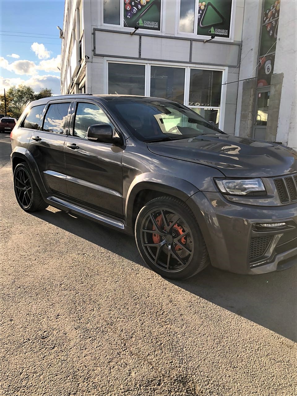 тормоза HPB под 22 колеса Jeep Grand Cherokee SRT8 | Тормозные системы HPB