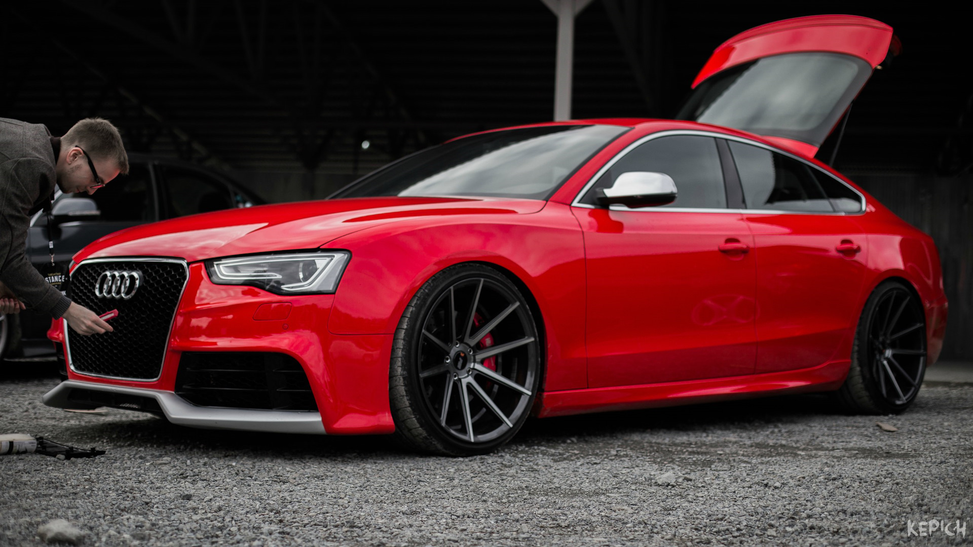 Audi S5 Sportback тормоза HPB 345x32mm 6pot. Отзыв. | Тормозные системы HPB