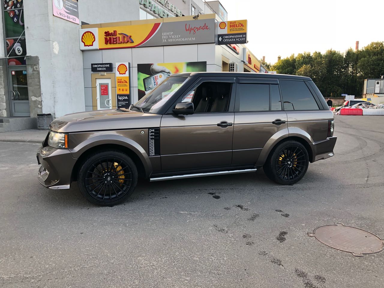 Тюнинг тормозов Range Rover. Установка HPB | Тормозные системы HPB