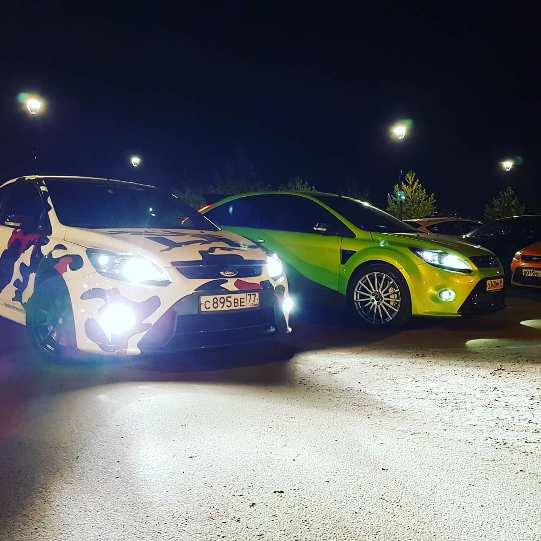 Ford Focus RS установка спортивных тормозов HPB R356x32mm 6pot | Тормозные  системы HPB