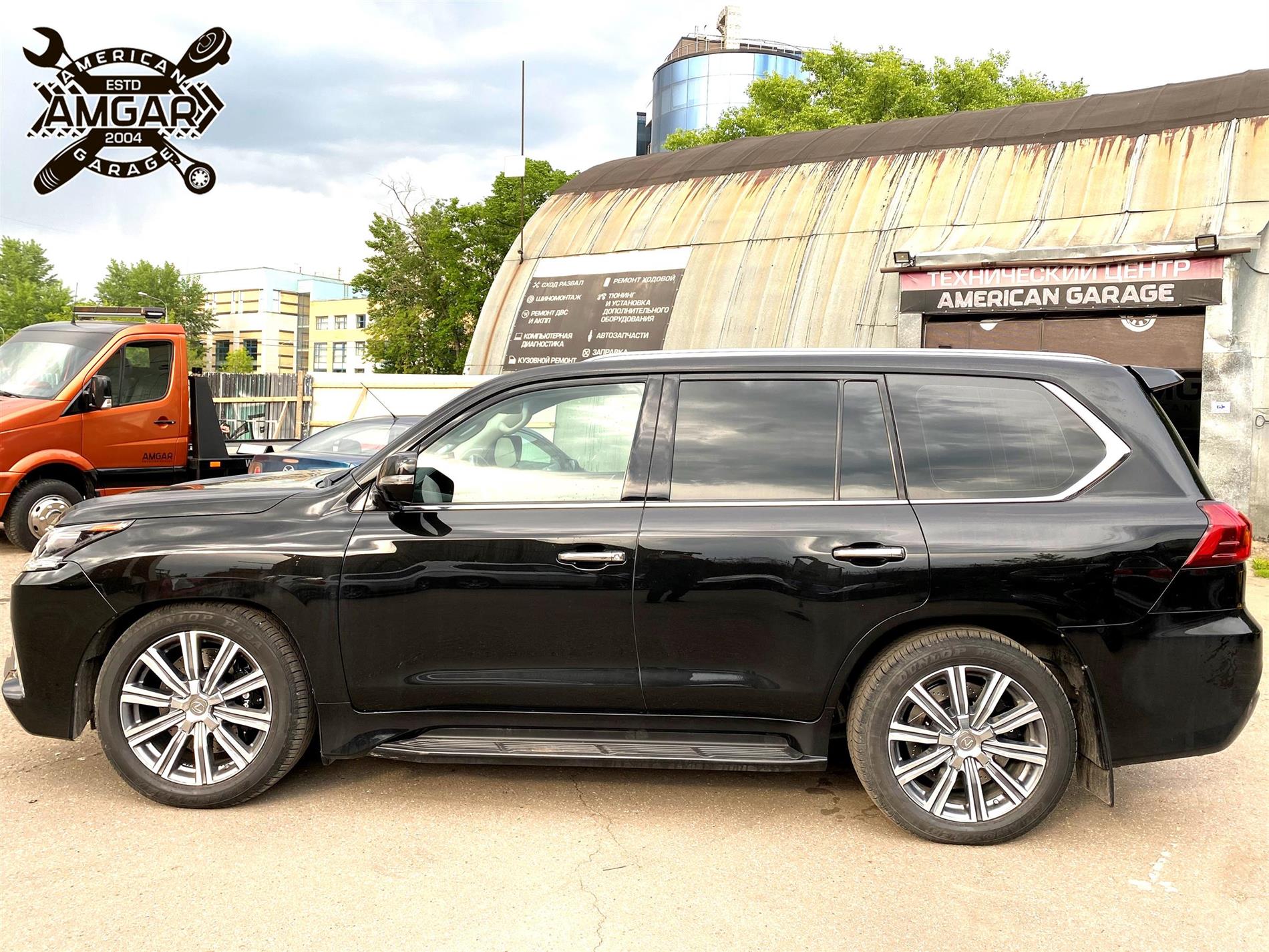 Lexus LX570. Установка HPB на обе оси. | Тормозные системы HPB