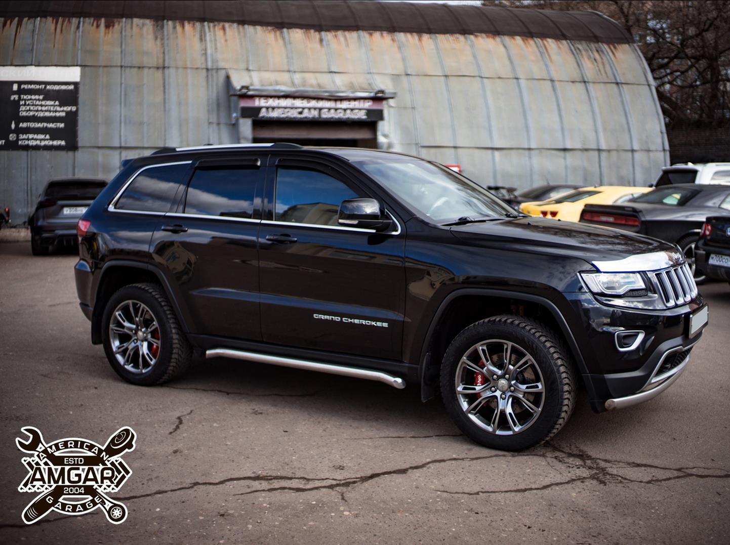 Меняем оригинальные тормоза Jeep Grand Cherokee на HPB. | Тормозные системы  HPB